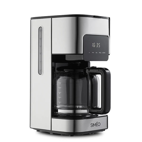 Cafetière filtre électrique programmable 1,5 L 900 W Simeo