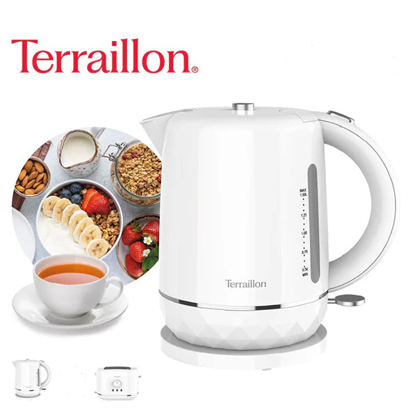 Bouilloire électrique Diamant 1,5 L 2200 W Terraillon