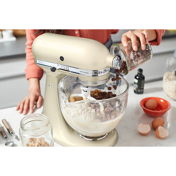 Robot artisan crème 5KSM175PS avec accessoires supplémentaires Kitchenaid