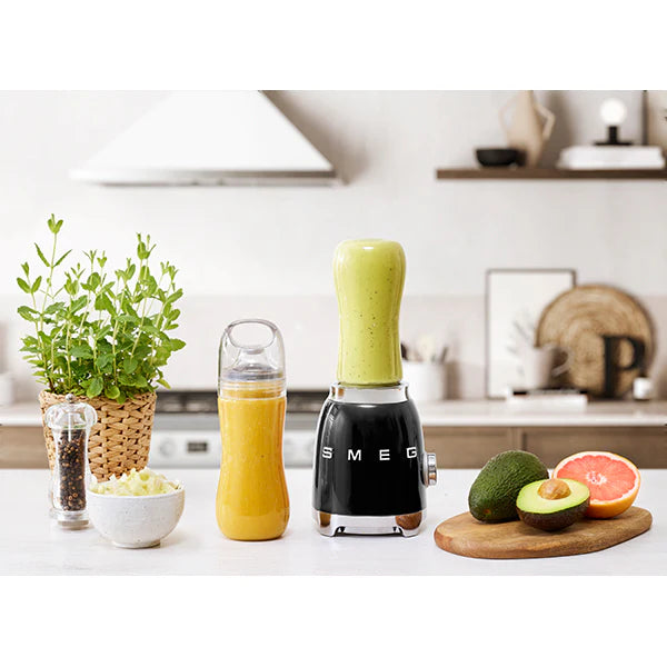 Mini blender noir PBF01BLEU Smeg