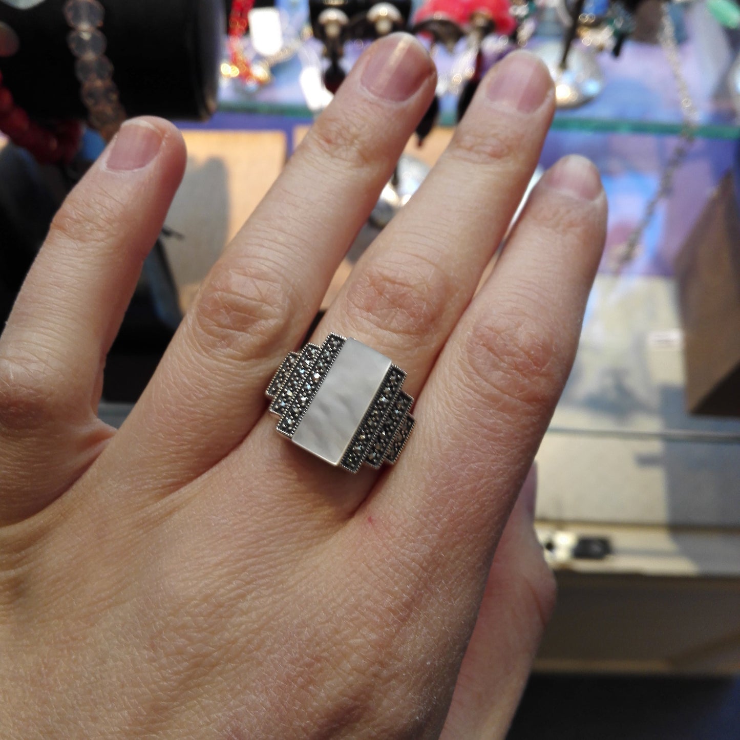 Bague Alix Nacre