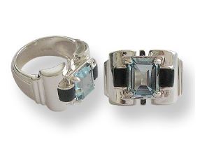 Bague Deborah Topaze