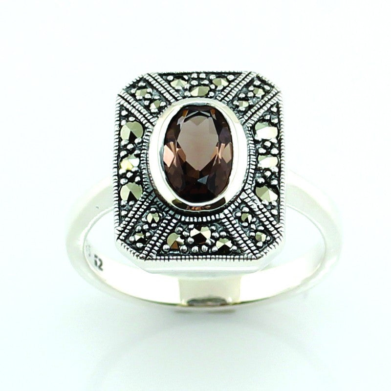 Bague Tessa Quartz Fumé