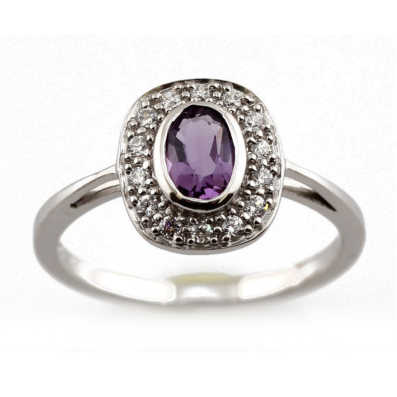 Bague Johanna Améthyste