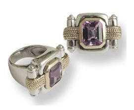 Bague Sixtine Améthyste