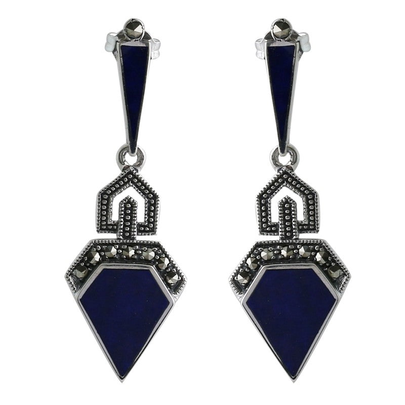 Boucles d'oreille Stéphanie Lapis