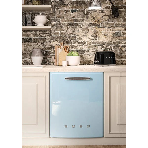 Toaster 2 fentes noir 950 W TSF01BLEU Smeg