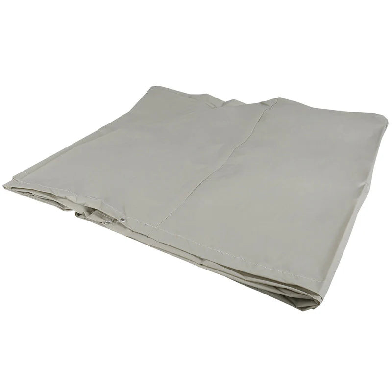Greengeers 93814 Housse Protection de 6 Chaises Polyéthylène Gris 120 x 65 x 65 cm