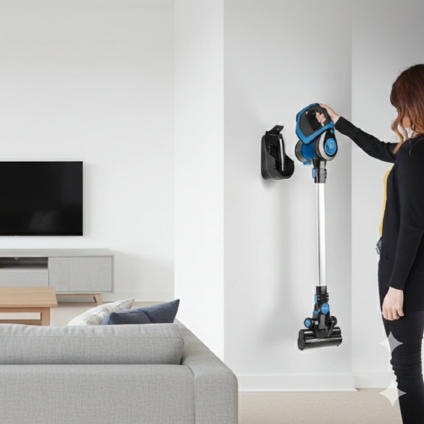 Aspirateur Balai Sans Fil AMB - 60min Autonomie - 2 en 1