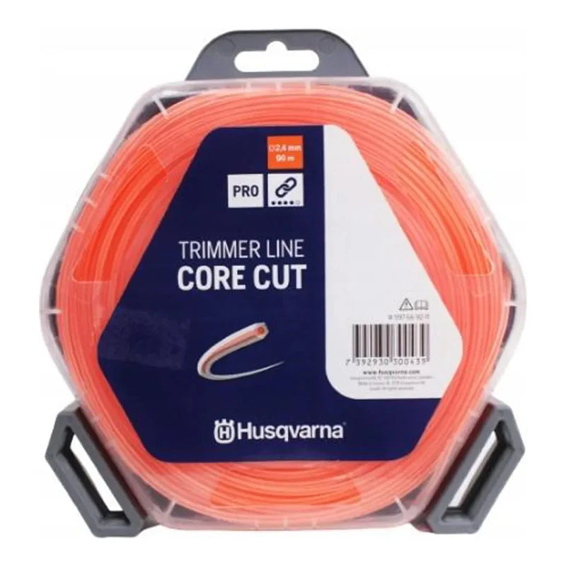 Fil de coupe HUSQVARNA 597669211 2,4 mm Orange/translucide