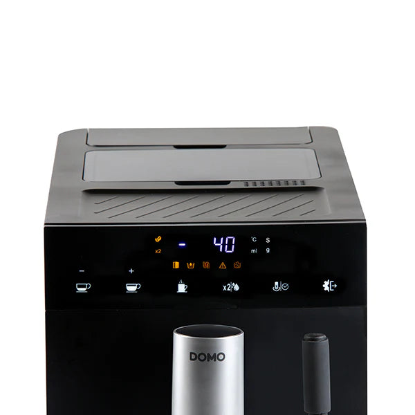 Machine à expresso automatique noire 1350 W Domo