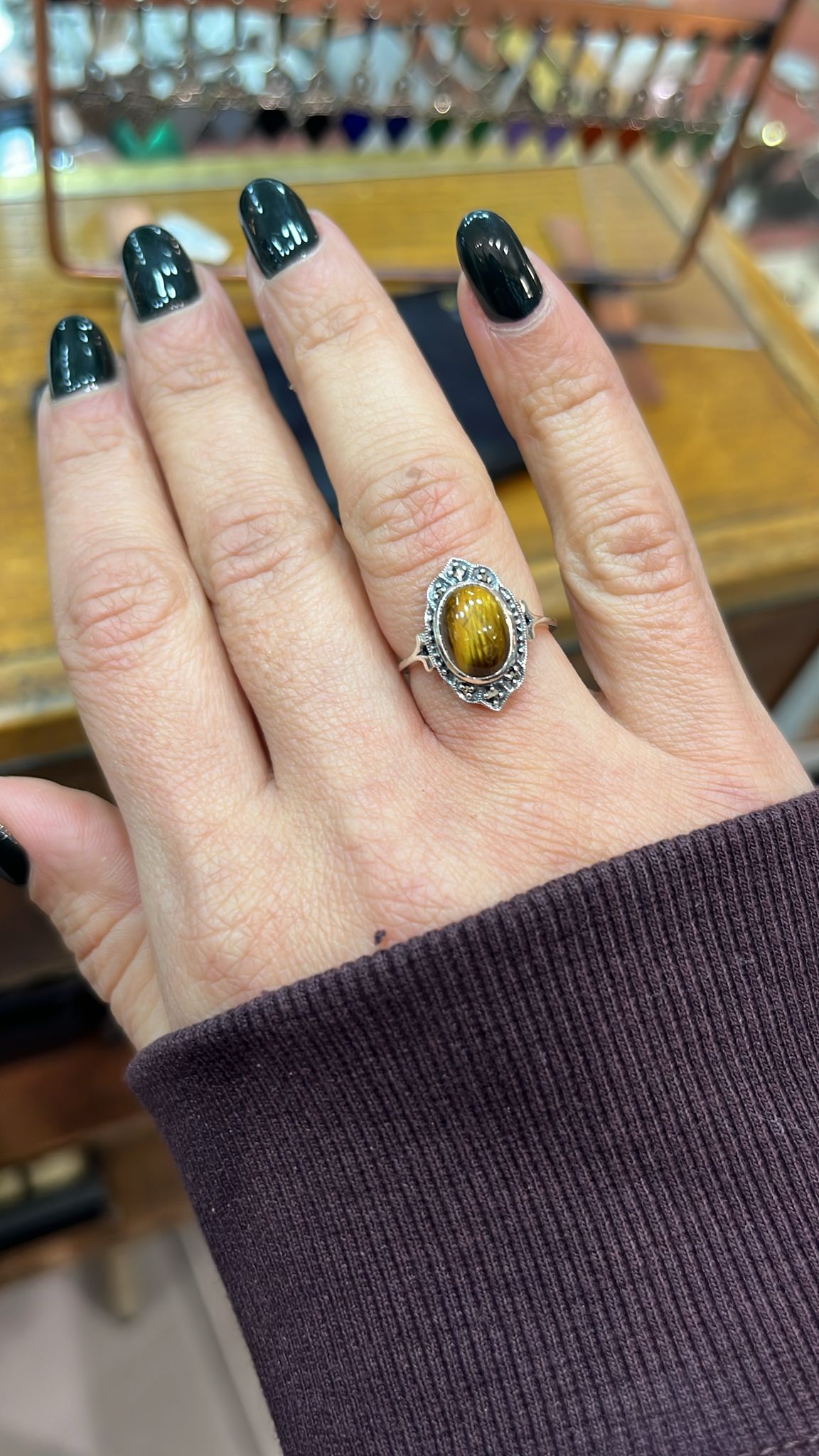 Bague Lea Oeil de Tigre