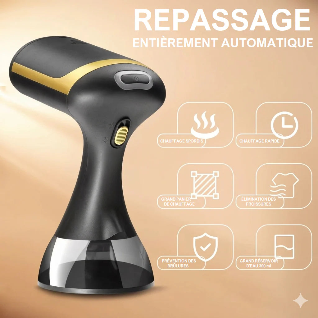 Défroisseur Vapeur Professionnel 1500W – Réservoir 300ml | Sans Repassage