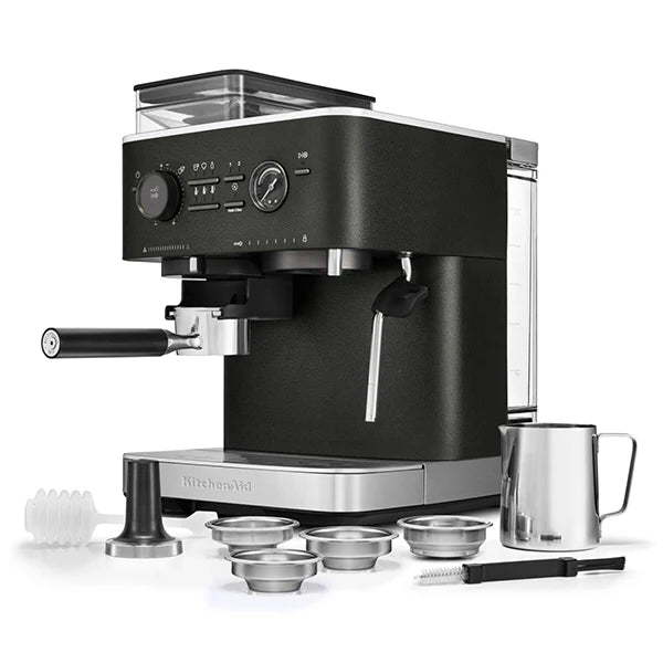 Machine à café semi-automatique avec broyeur 5KES6551BK Kitchenaid