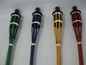 Torche couleur h120cm