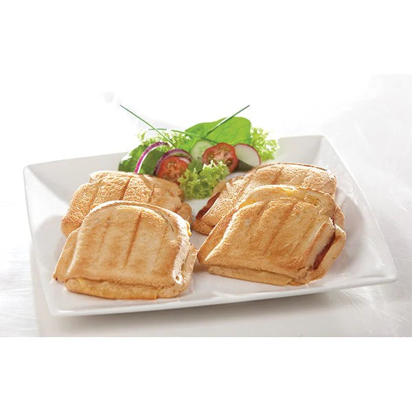 Appareil 4 gaufres et croque-monsieurs 1200 W DO9046C Domo
