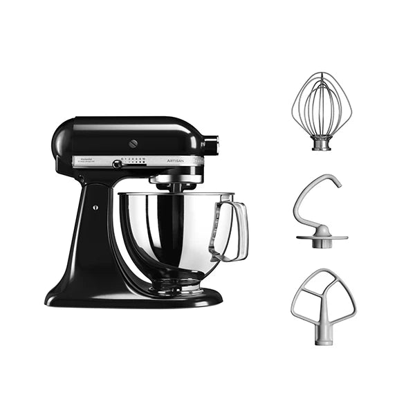 Robot pâtissier Multifonction Artisan Noir Onyx 300 W 5KSM125EOB Kitchenaid