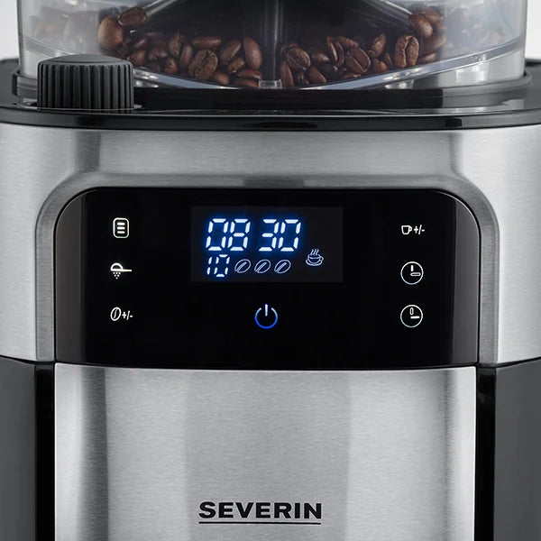 Cafetière filtre à broyeur intégré 10 tasses 1 000 W KA4813  Severin