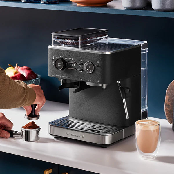 Machine à café semi-automatique avec broyeur 5KES6551BK Kitchenaid