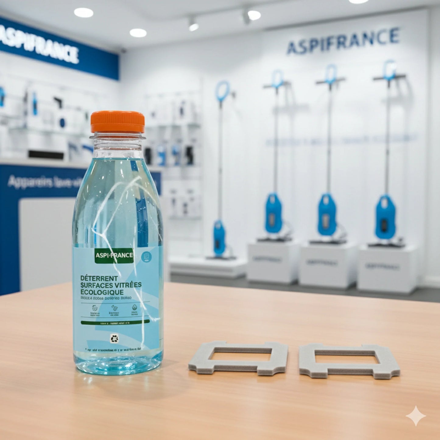 Pack Entretien AMG12™ - Fibres & Détergent pour Robot Lave-Vitre