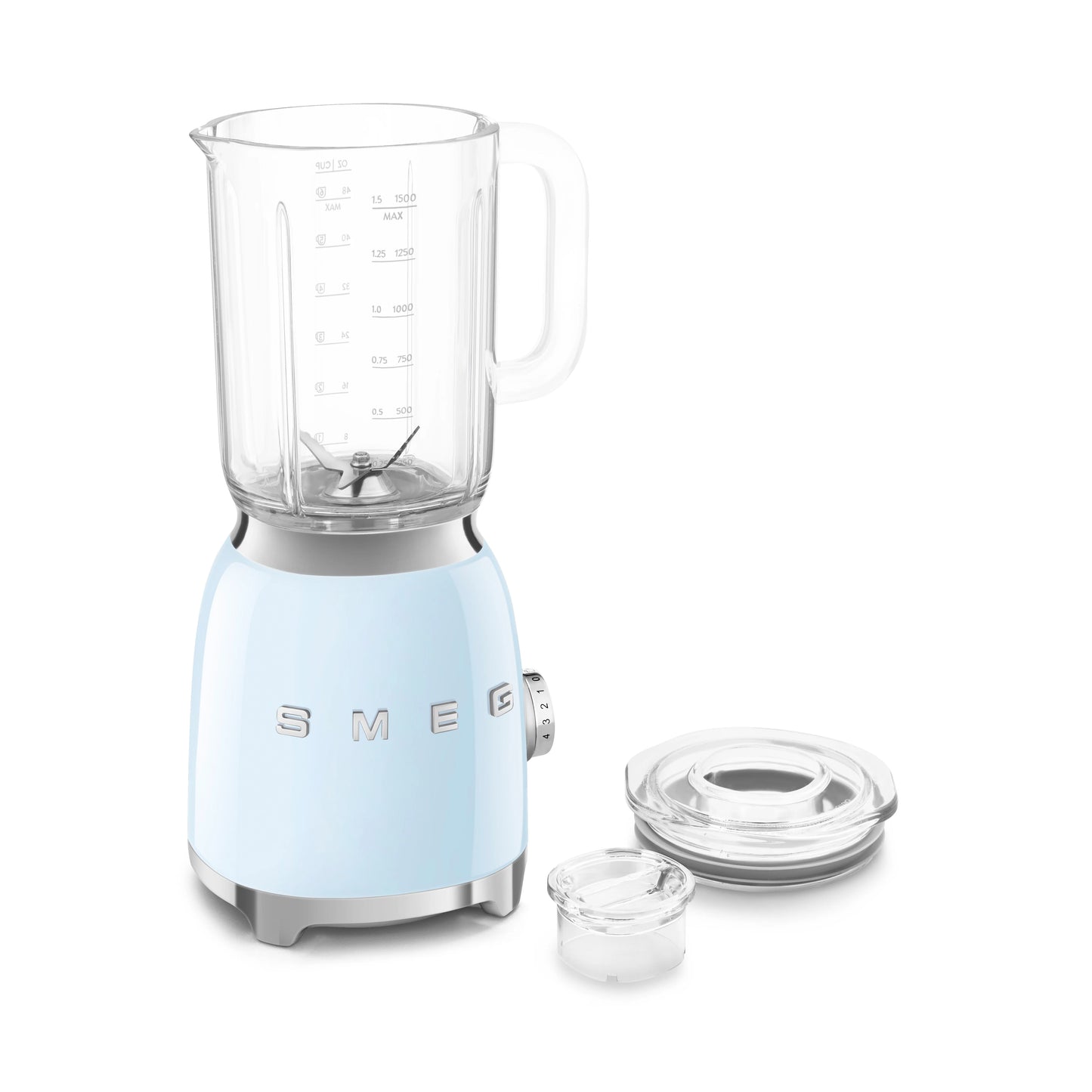 Blender 1,5 L 800 W BLF03PBEU bleu azur Smeg