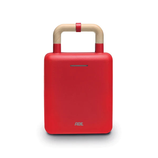 Gaufrier croque-monsieur 600 W KG2006-2 rouge ADE
