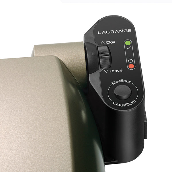Gaufrier électrique Premium Gaufres® taupe 1200 W Lagrange