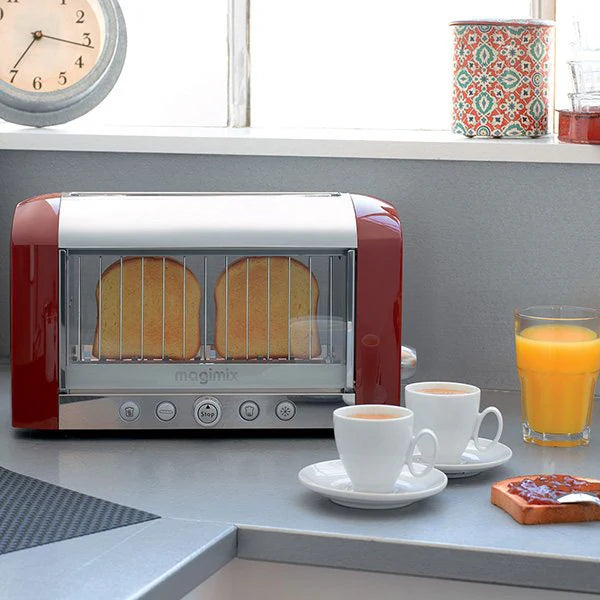 Toaster vision panoramique Rouge 11540 Magimix