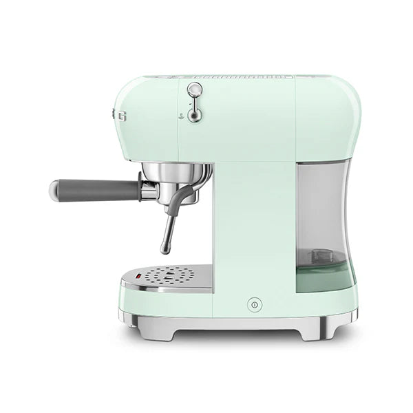 Machine à café expresso 1 L 1350 W ECF02PGEU vert d'eau Smeg