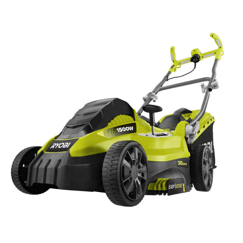 Tondeuse 1500 W RYOBI RLM15E36H - Ø coupe 36 cm - ramassage et mulching - double poignée Vertebrae™