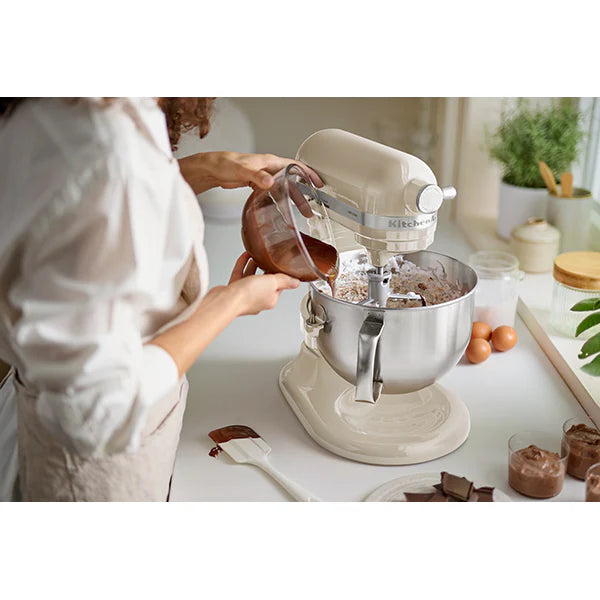 Robot pâtissier multifonction Artisan à bol relevable 5,6 L crème 5KSM60SPXEAC Kitchenaid