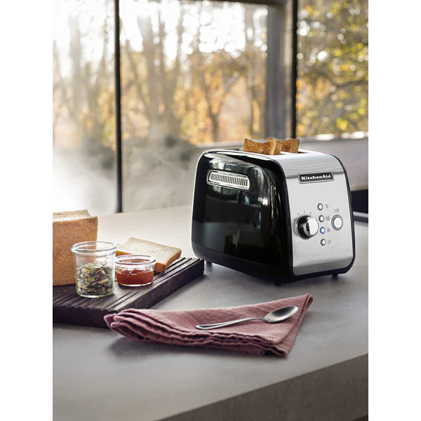 Grille-pain 2 tranches noir 5KMT221EOB Kitchenaid