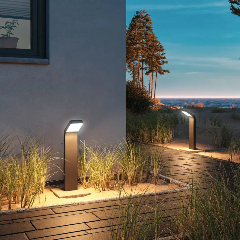 Borne lumineuse Kulma Extérieur - Paulmann - 94746 - 230V - 7,5W - 1000lm - 3000K - IP44 - Bord de mer