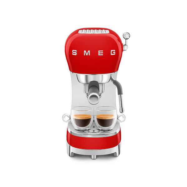 Machine à café expresso 1 L 1350 W ECF02RDEU rouge Smeg