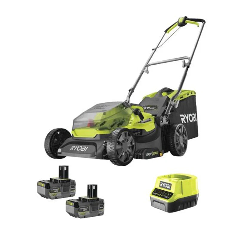 Tondeuse RY18LMX40A-240 18V ONE+™ Brushless Ø 37 cm avec 2 batteries 4Ah