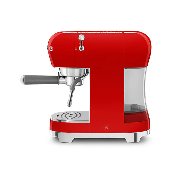 Machine à café expresso 1 L 1350 W ECF02RDEU rouge Smeg