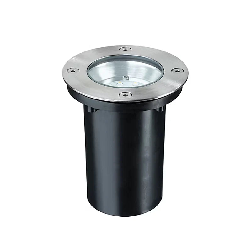 Encastré de sol rond Extérieur - Paulmann - 93788 - 230V - D.110mm - 1,2W - 30lm - 2700K - IP65 - Acier