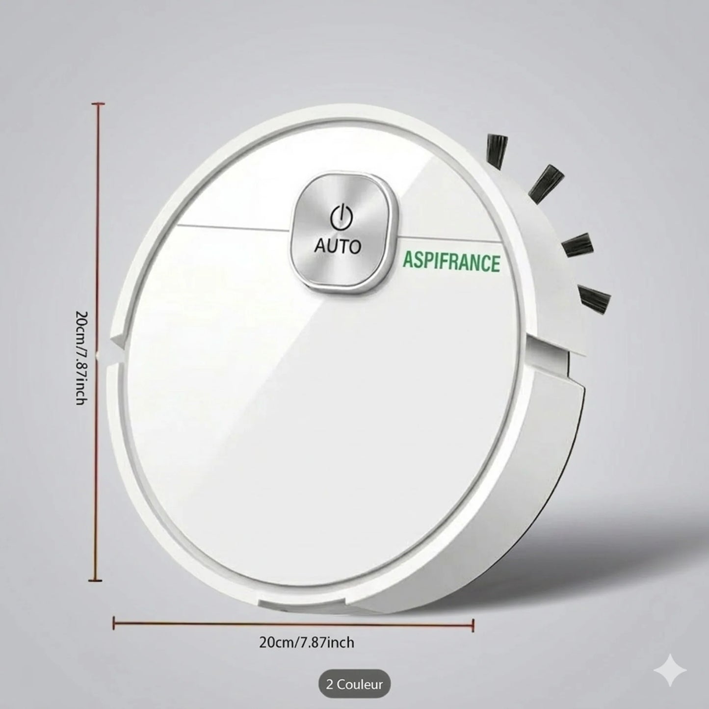 Mini Robot Aspirateur - ED-27 -  20cm