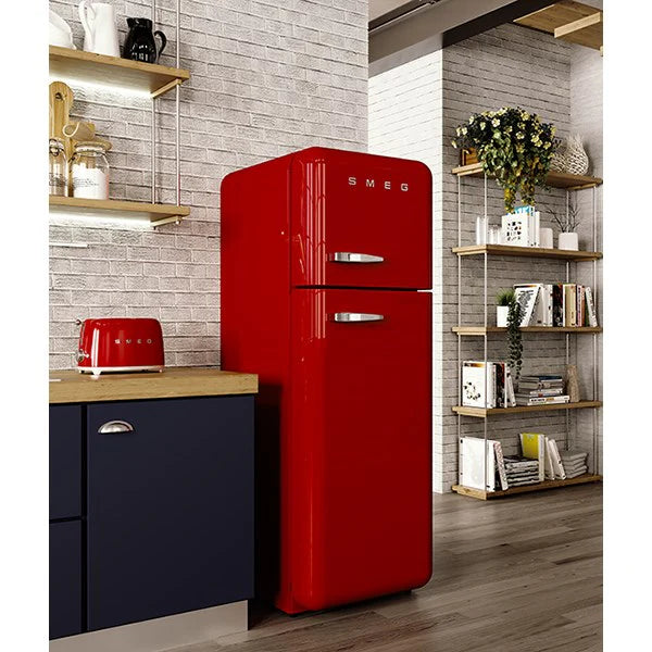 Toaster 2 fentes rouge 950 W TSF01RDEU Smeg