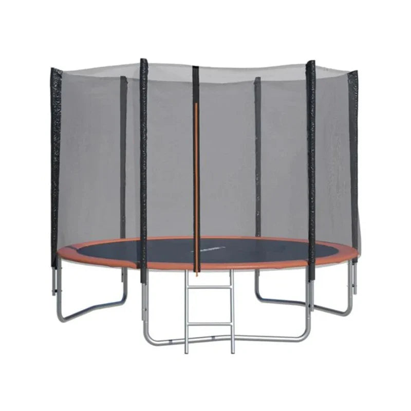 Trampoline de Jardin D305 cm Aléo by Trigano avec Filet de Sécurité et Échelle - 100 kg