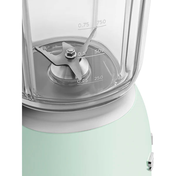Blender 1,5 L 800 W BLF03PGEU vert d’eau Smeg