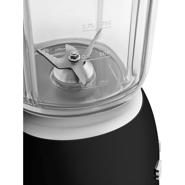 Blender 1,5 L 800 W BLF03BLEU noir Smeg