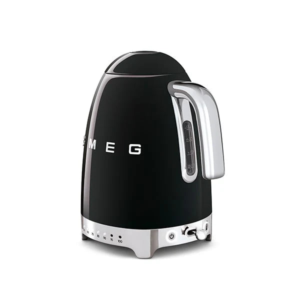 Bouilloire noir 1,7 L 2400 W KLF04BLEU Smeg