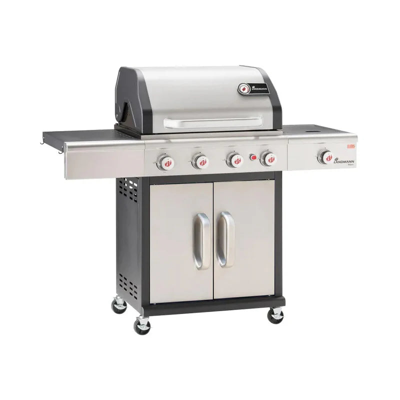 Barbecue au gaz Triton 4+1 Maxx inox, gris