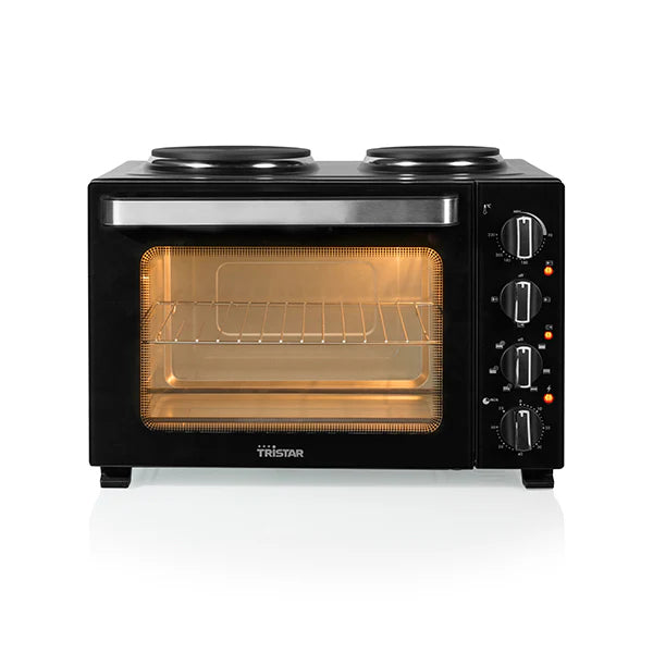 Four à convection avec 2 plaques chauffantes 35 L 3200 W Tristar