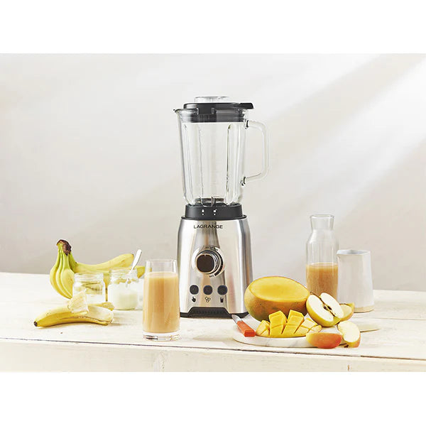Blender inox avec bol en verre 2L 1200 W  Lagrange