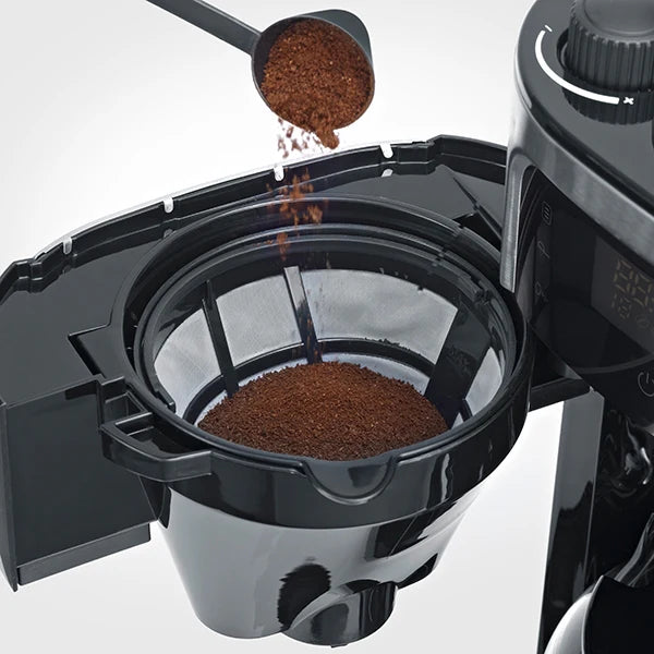 Cafetière filtre à broyeur intégré 10 tasses 1 000 W KA4813  Severin