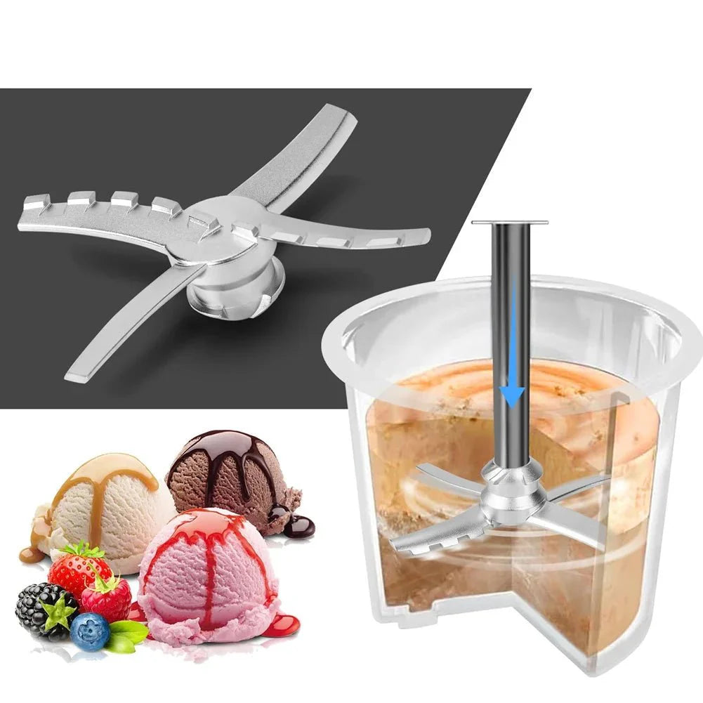 Sorbetière ninja CREAMI deluxe nc501eu argenté 10-en-1