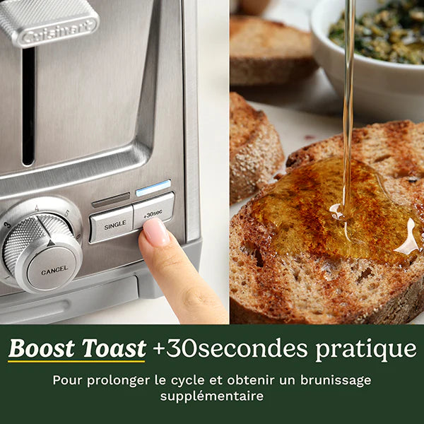 Grille-pain 2 fentes en inox Core Collection CPT1600E Cuisinart