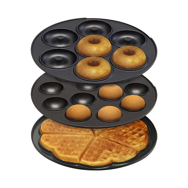 Appareil 3 en 1 : cake-pops, donuts et gaufrettes 700 W ASW238 Bestron